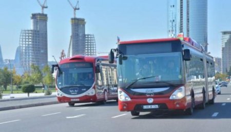 Bakı hava limanına hərəkət edən avtobusların hərəkət qrafiki dəyişib