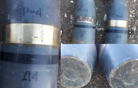 Suqovuşanda keçmiş erməni postundan ağ fosfor bombaları aşkar olundu