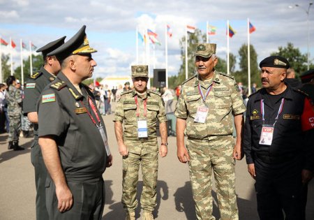 Müdafiə nazirinin müavini “Beynəlxalq Ordu Oyunları-2021”in açılışında iştirak edib