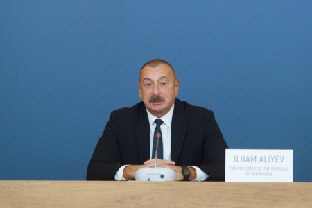 Prezident: "27 il kağız üzərində qalan BMT qətnamələrini Azərbaycan özü həyata keçirdi"