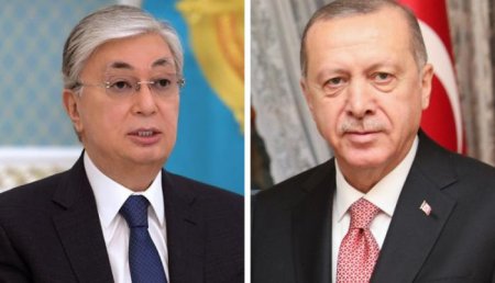Türkiyə və Qazaxıstan prezidentləri telefonla danışıb