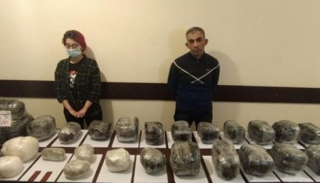 İrandan Azərbaycana 27 kq narkotikin keçirilməsinin qarşısı alınıb