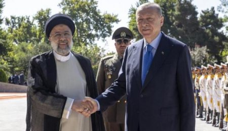 İran və Türkiyə prezidentləri Tehranda görüşüb
