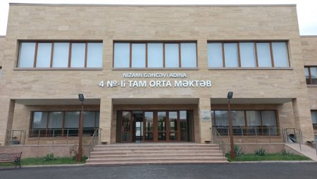 Xankəndidə yeni məktəb TİKİLİR