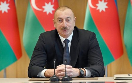 Bakıda beynəlxalq konfrans - İlham Əliyev iştirakçılara müraciət etdi