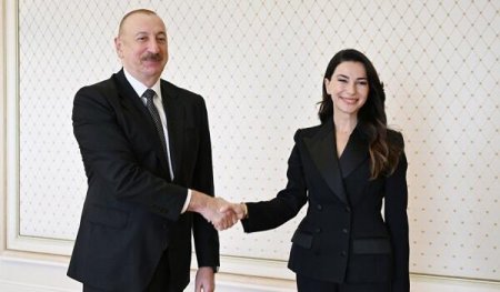 Prezident gürcü naziri qəbul etdi - Foto