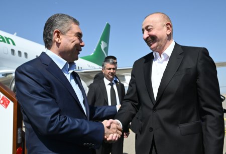 Qurbanqulu Berdiməhəmmədov Füzulidədir - FOTO