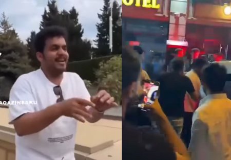 Şəhidlər Xiyabanında nalayiq hərəkətlər edən turistlər SAXLANILDI