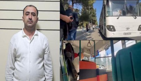 Narkotikin təsiri altında sərnişin avtobusu sürən şəxs həbs olunub