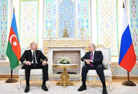 Düşənbədə Prezident İlham Əliyevlə Rusiya Prezidenti Vladimir Putinin təkbətək görüşü keçirilir