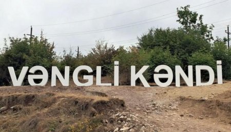 Növbəti köç karvanı Ağdərənin Vəngli kəndinə çatıb