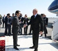 Prezident İlham Əliyev Tacikistana səfərə gəlib