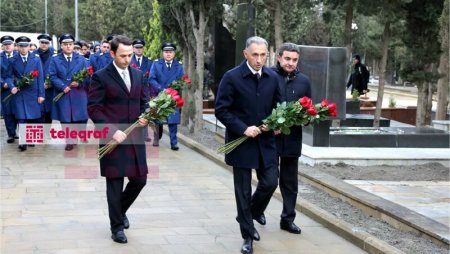 Milli Qəhrəmanlar Hökumə Əliyeva, İqor Kşnyakin, Aleksandr Kalyaninovun məzarları ziyarət olundu - FOTO