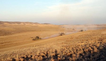 Azərbaycan Ordusunda taktiki təlim keçirilib