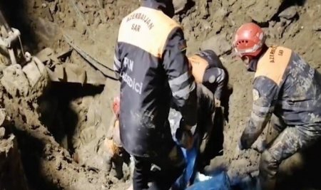 Bakıda torpaq uçqunu