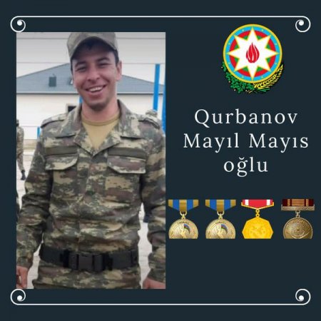 Əbədiyyətə qovuşan şəhidimiz