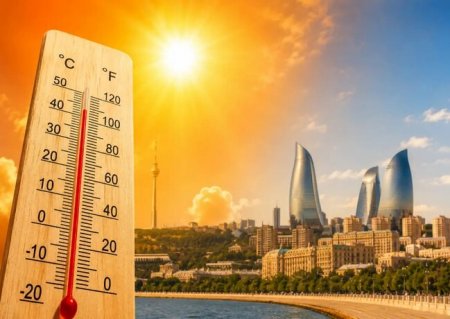 Sabah Azərbaycanda rekord isti gözlənilir - 41 dərəcə