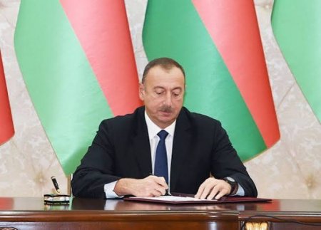 İlham Əliyev bu sazişi təsdiqlədi