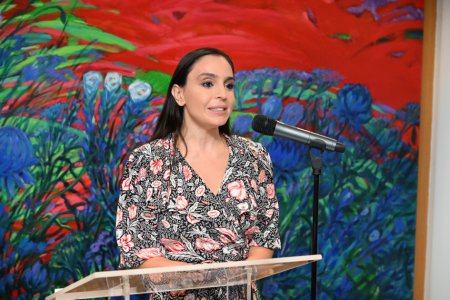 Leyla Əliyeva və Arzu Əliyeva Madriddə MAMA “Ana təbiət” beynəlxalq incəsənət sərgisinin açılışında iştirak ediblər