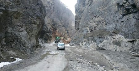 Quba-Xınalıq yolu bağlandı